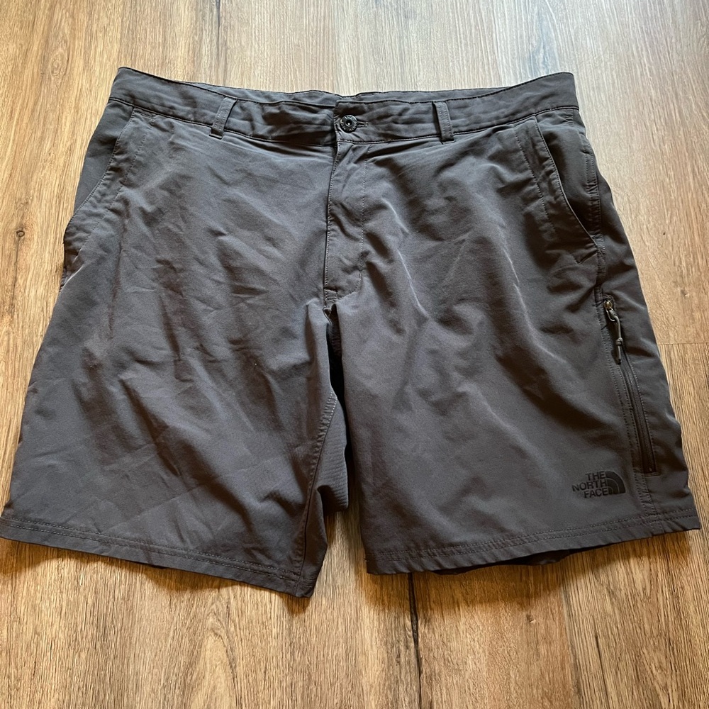 The North Face Black Athletic Shorts Lightweight Performance
